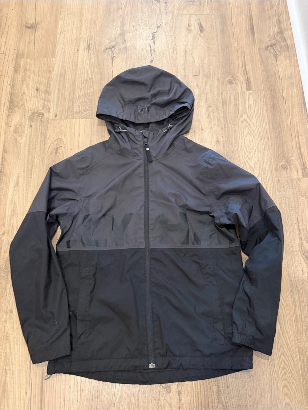Helly Hansen Men's Hooded Windbreaker Jacket - Black -